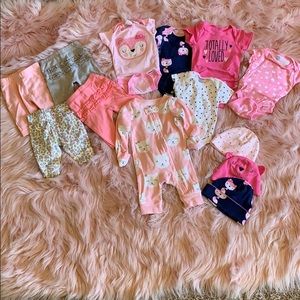 Newborn baby girls clothes